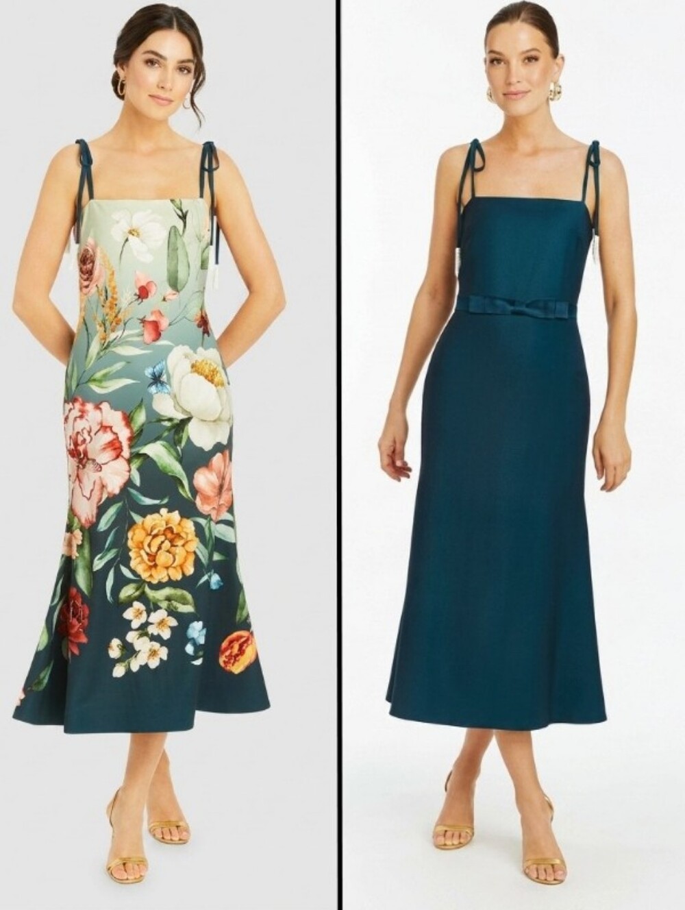 NEW Mestiza New York Tropez Reversible Floral Convertible Midi Dress Size 12